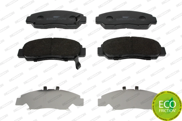 Brake Pad Set, disc brake PREMIER ECO FRICTION FDB1669