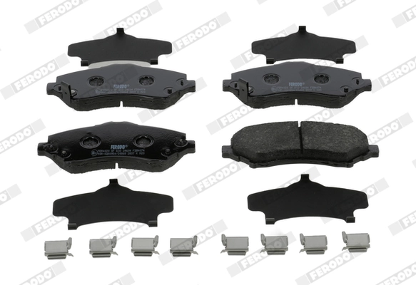 Brake Pad Set, disc brake PREMIER ECO FRICTION FDB4074