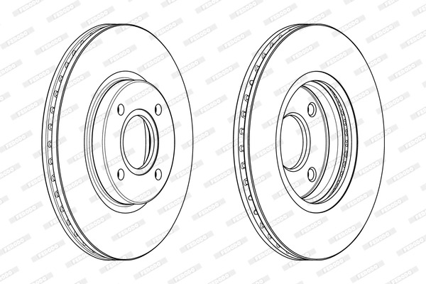 Brake Disc PREMIER DDF2461C