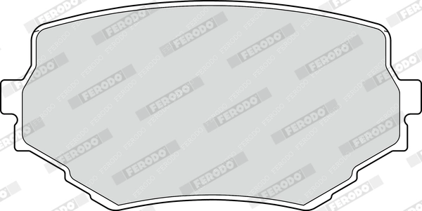 Brake Pad Set, disc brake PREMIER ECO FRICTION FDB1565