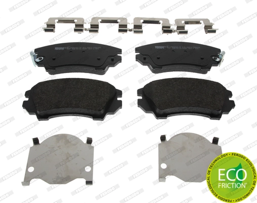 Brake Pad Set, disc brake PREMIER ECO FRICTION FDB4208