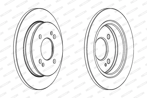 Brake Disc PREMIER Coat+ disc DDF1793C