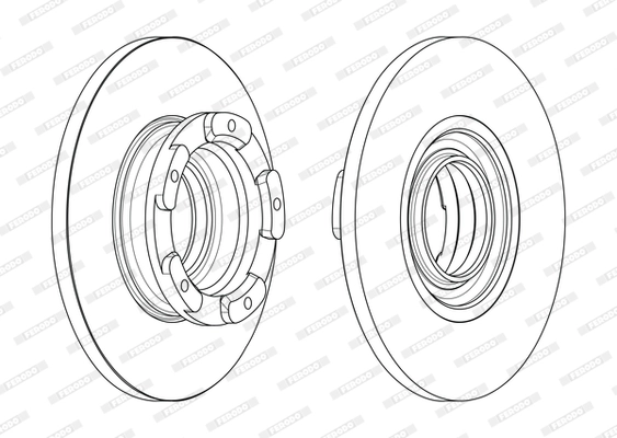 Brake Disc PREMIER DDF2471