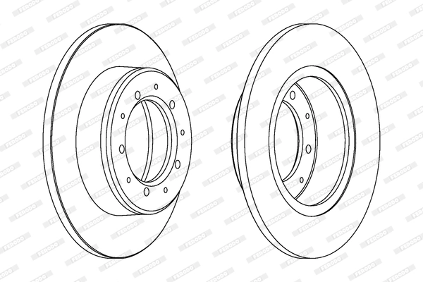 Brake Disc PREMIER Coat+ disc DDF283C