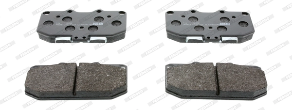 Brake Pad Set, disc brake PREMIER ECO FRICTION FDB986