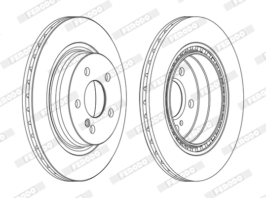 Brake Disc PREMIER DDF1700C