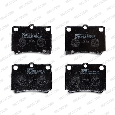 Brake Pad Set, disc brake PREMIER FDB1570