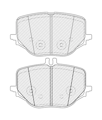 FERODO FDB5477 Brake Pad Set, disc brake