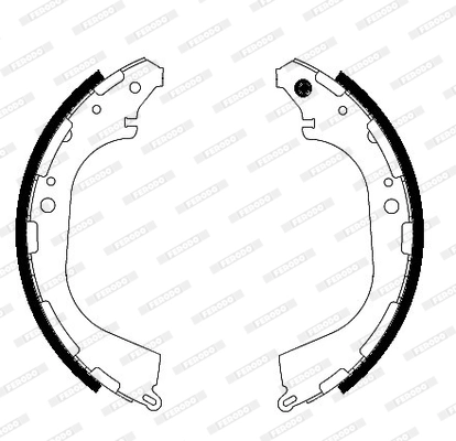 Brake Shoe Set PREMIER FSB683