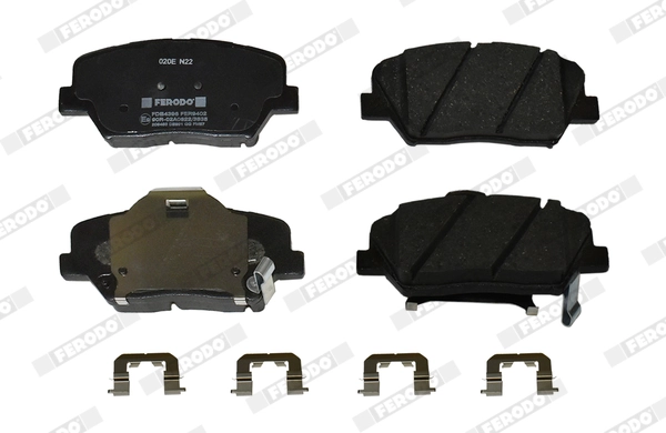 Brake Pad Set, disc brake PREMIER FDB4396