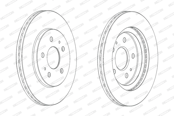 Brake Disc PREMIER DDF2247C