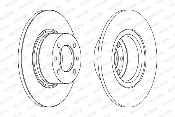 Brake Disc PREMIER DDF035
