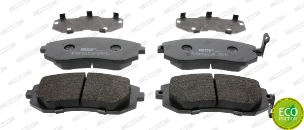 Brake Pad Set, disc brake PREMIER ECO FRICTION FDB1639