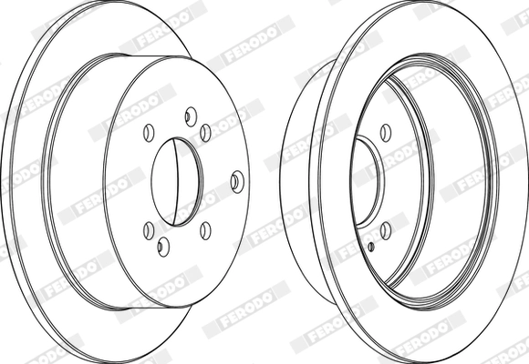 Brake Disc PREMIER DDF1794C-1