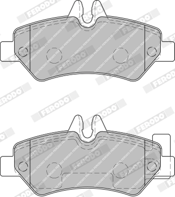Brake Pad Set, disc brake PREMIER ECO FRICTION FVR1780
