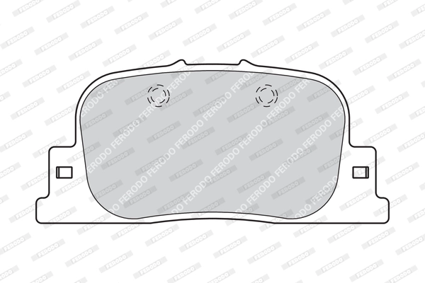 Brake Pad Set, disc brake PREMIER FDB1686