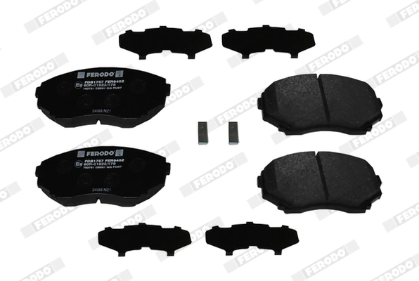 Brake Pad Set, disc brake PREMIER FDB1757