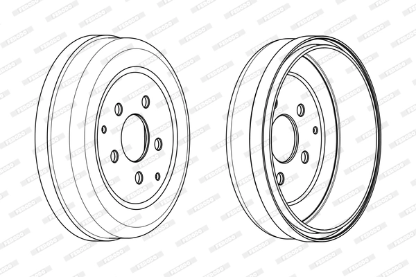 ATE 24.0109-0136.1 Brake Disc