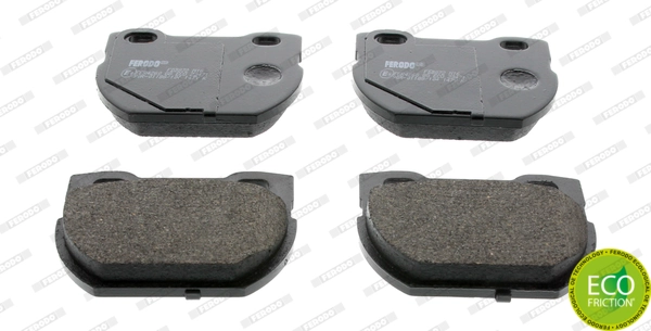 Brake Pad Set, disc brake PREMIER ECO FRICTION FDB872