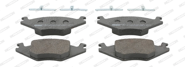 Brake Pad Set, disc brake PREMIER ECO FRICTION FDB385