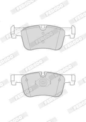 Brake Pad Set, disc brake FUSE+ Technology FDB4489