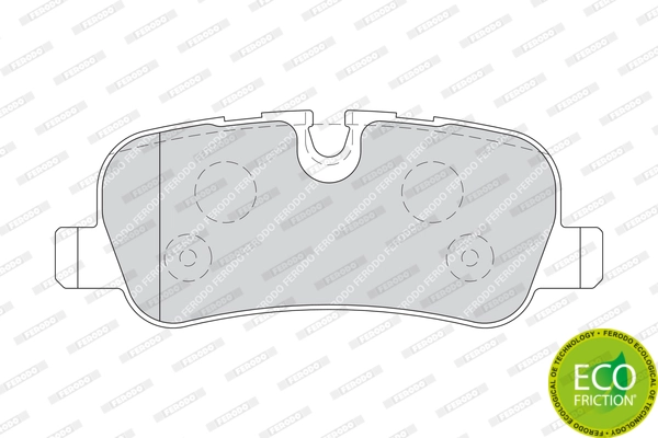 Brake Pad Set, disc brake PREMIER ECO FRICTION FDB1613