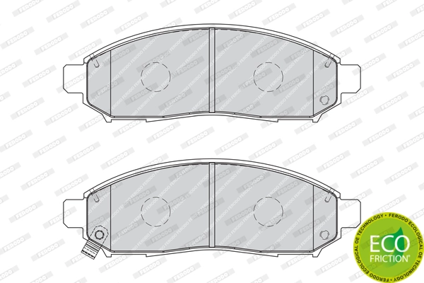 Brake Pad Set, disc brake PREMIER ECO FRICTION FDB1997