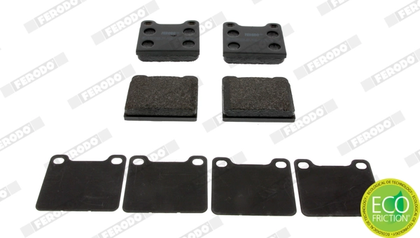 Brake Pad Set, disc brake PREMIER ECO FRICTION FDB704
