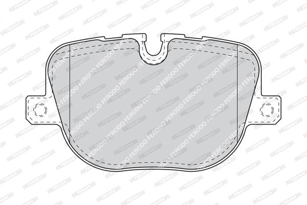 Brake Pad Set, disc brake PREMIER FDB4106