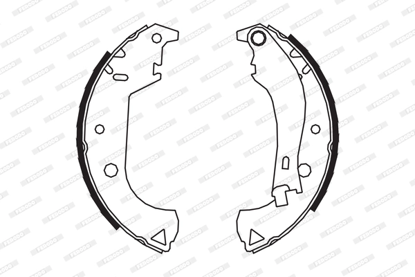 Brake Shoe Set PREMIER FSB604