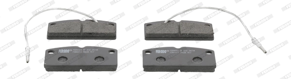 Brake Pad Set, disc brake PREMIER ECO FRICTION FDB4013