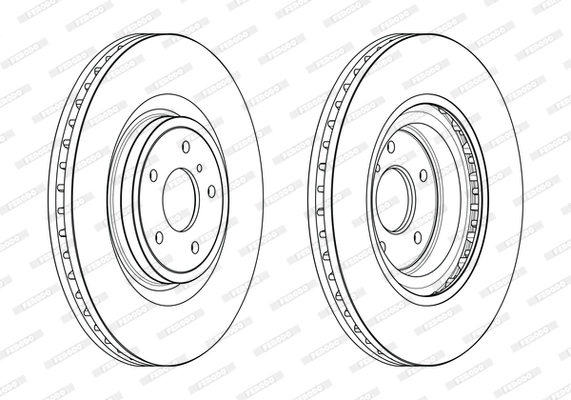 Brake Disc PREMIER DDF2430C-1
