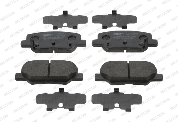 Brake Pad Set, disc brake PREMIER ECO FRICTION FDB4739