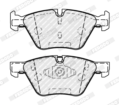 Brake Pad Set, disc brake PREMIER ECO FRICTION FDB5178