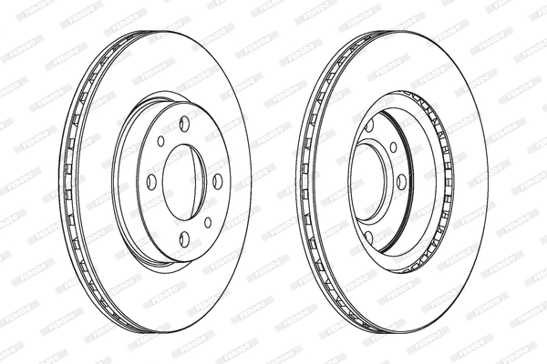 Brake Disc PREMIER DDF521