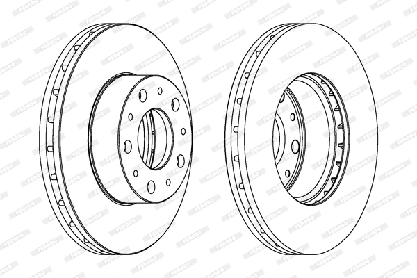 Brake Disc PREMIER DDF1800C
