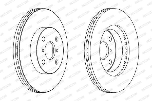 Brake Disc PREMIER Coat+ disc DDF1587C