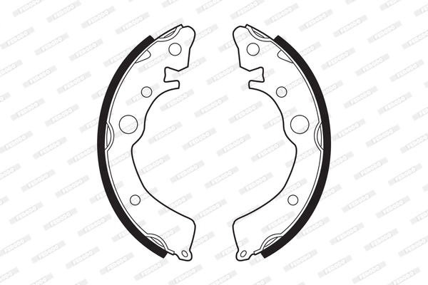 Brake Shoe Set PREMIER FSB204