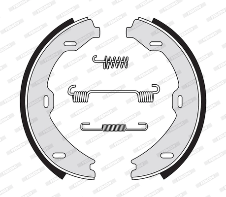 Brake Shoe Set PREMIER FSB4307