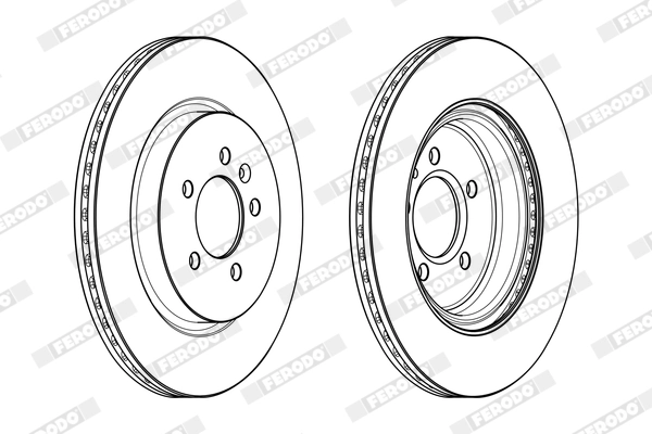 Brake Disc PREMIER DDF2188C