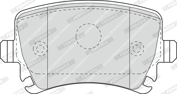 Brake Pad Set, disc brake PREMIER ECO FRICTION FDB1636