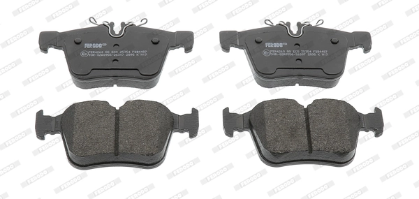 Brake Pad Set, disc brake PREMIER ECO FRICTION FDB4487