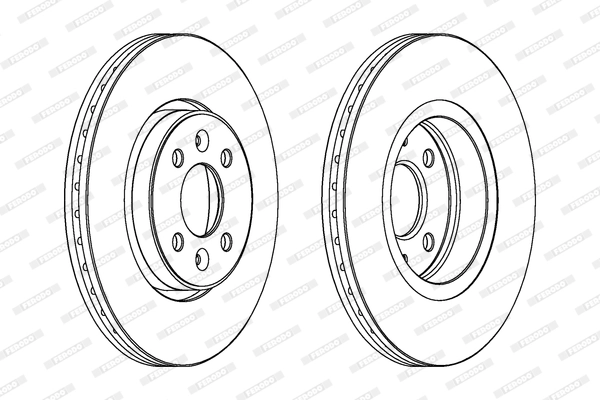 Brake Disc PREMIER Coat+ disc DDF1124C
