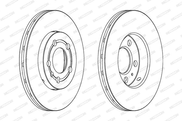 Brake Disc PREMIER Coat+ disc DDF927C
