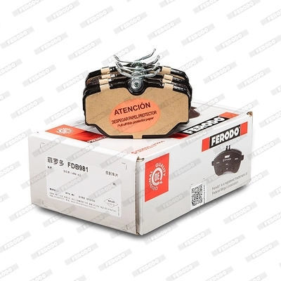 Brake Pad Set, disc brake PREMIER ECO FRICTION FDB981