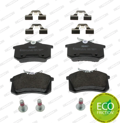 Brake Pad Set, disc brake PREMIER ECO FRICTION FDB4260