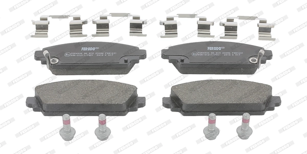 Brake Pad Set, disc brake PREMIER ECO FRICTION FDB1601