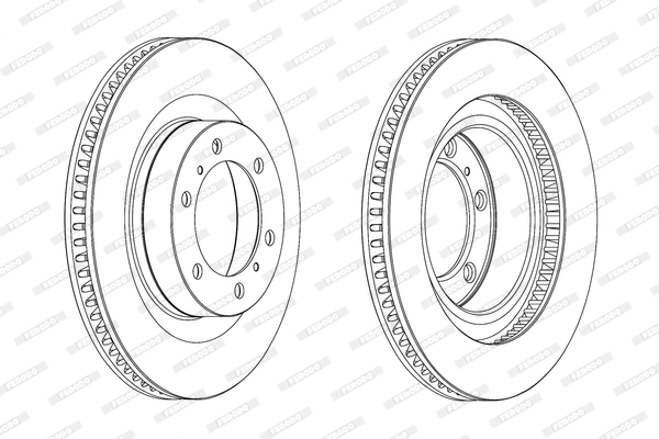 Brake Disc PREMIER DDF2093C-1