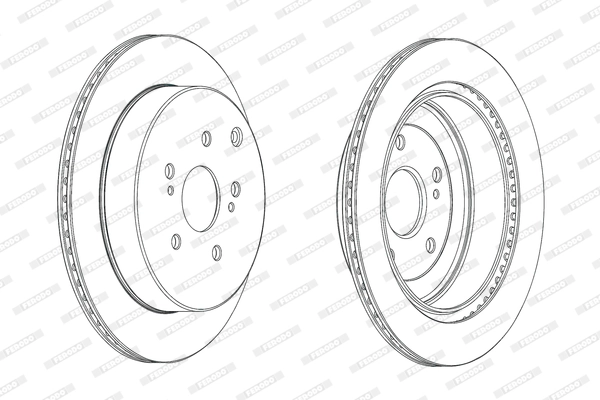 Brake Disc PREMIER DDF2072C