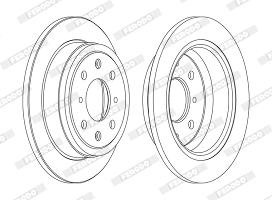 Brake Disc PREMIER Coat+ disc DDF468C